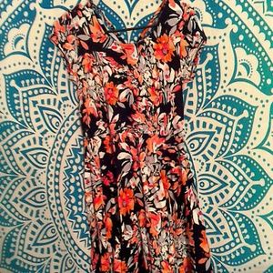 Floral print dress
